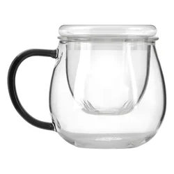 Vialli Design Šolja za čaj Bolla, 400 ml, Providna