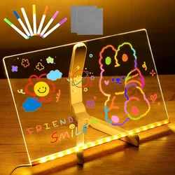 LED tabla za crtanje - svetleća površina sa 7 boja