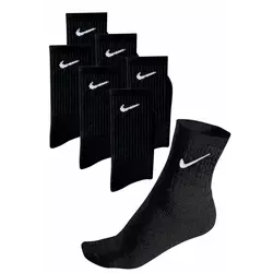 NIKE Sportske čarape Nike Everyday Cushion Crew, bijela / crna