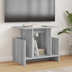 TV stalak 2 pcs Siva Sonoma 50 x 35 x 45 cm Konstruirano drvo