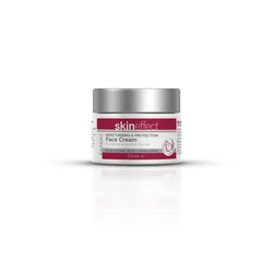 skineffect hidratantna i zaštitna krema za lice sa hijaluronskom kiselinom i bakučiolom, 50 ml