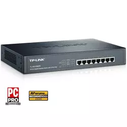 TP-Link TL-SG1008PE 8-portni Gigabit Desktop PoE+ Svic sa 8 PoE+ portova 802.3af do 30W (ukupni max. 124W)