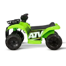 6v mini štirikolesnik rdeča men