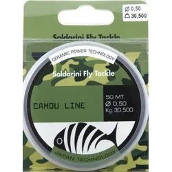 Soldarini Fly Tackle CAMOU LINE 50m 0.45mm