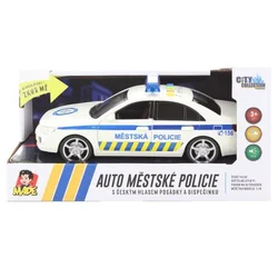 Mestni policijski avto s češkim glasom