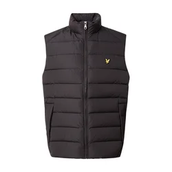 Lyle & Scott Brezrokavnik črna