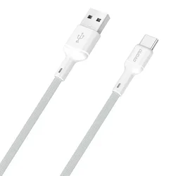 DUDAO Kabel USB-A – USB-C 5 A, 1 m – bel