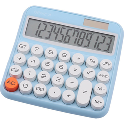 KALKULATOR GENIE 12-MESTNI 612 SVETLO MODER 12777