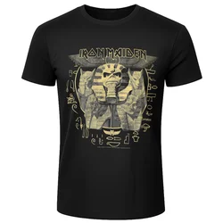 Metal majica moška Iron Maiden - Powerslave Hieroglyph Circle - LOW FREQUENCY - IM030TS