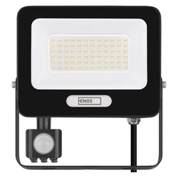 LED reflektor ZS2344B Glaro sa senz. pokreta 50W 5000lm NW crni Emos