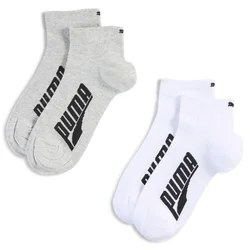 Puma Quarter Socks Unisex (2-pack), White, Size 39-42, Clothing