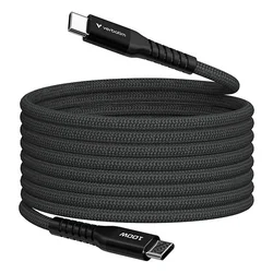 Magnetni kabel USB-C–USB-C Verbatim Sync & Charge - 100 W, 2 m, črn (32410)