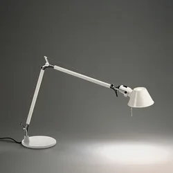 TOLOMEO STOLNA LAMPA E-27/100W BIJELA KOMPLET S POSTOLJEM A004420+A005320