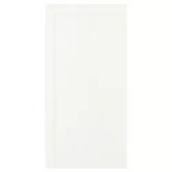 SANNIDAL Vrata s tihim šarkama, bela, 60x120 cm
