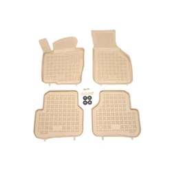 Rezaw-Plast Tipske patosnice za  VOLKSWAGEN VW Passat B6 / B7 / 3C / Tiguan (2005+) - Kadice BEŽ