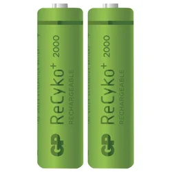GP ReCyko+ NiMH x2 AA 2000 mAh
