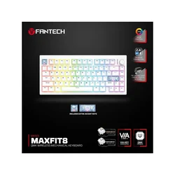 FANTECH Tastatura Mehanička Gaming MK921 Maxfit 8 Wireless ONE PIECE - GEAR5 (white switch)