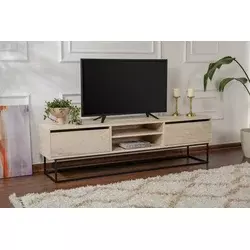 Hanah Home TV komoda Escape 180, 180x50x40 cm, Krem
