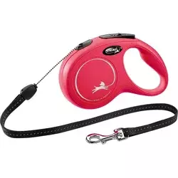 Flexi New CLASSIC - RDEČ - vrvica 5m - M