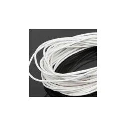 Koža okrugla 1.8 mm bela
