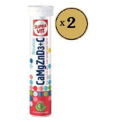 Supravit Šumeće tablete CaMgZn+D3+C A20, 2 komada
