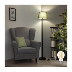 Brilagi - LED stojeća lampa CERIA 1xE27/40W/230V O 30 cm zelena/crna
