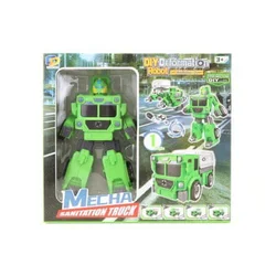 Zložljivi robot zelene barve