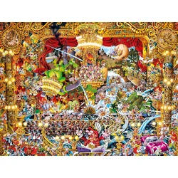 Heye - Puzzle Klasične risanke: Opera Chaotica - 1 500 kosov