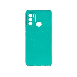 Maska za telefon GLITTER CASE za Motorola G60 DZ5, Cijan