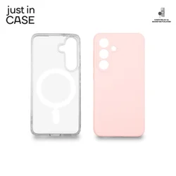 Just in Case 2u1 Extra case MAG MIX PLUS paket PINK za Samsung S25 ( MAGPL235PK )