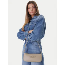 Tommy Jeans Ročna torba Tjw Must Shoulder Bag AW0AW18449 Bež