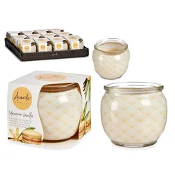 KOMPLET 12 DIŠEČIH SVEČ V STEKLU VANILIJA MARACOON HOME SET