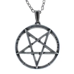 Ogrlica z obeskom Pentagram - LSF4 14