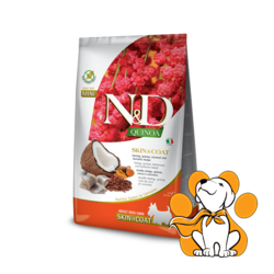 N&D Quinoa Adult Mini Skin & Coat Herring 2,5kg, Hrana Pogodna za Alergične Pse