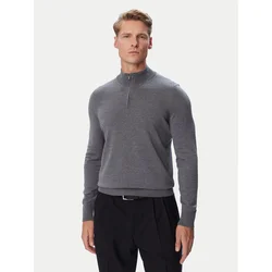 BOSS Pulover H-Ebenji 50565499 Siva Regular Fit