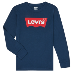 Levis  Majice z dolgimi rokavi BATWING TEE LS  Modra
