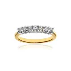 DIAMANT LETERNEL Prstan Eternity-Ring aus 750 Gelbgold mit 1.2 Karat Diamant zlata