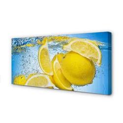 tulup.si Slika na platnu Lemon v vodi 140x70 cm