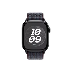 Apple Watch 40mm Nike Sport Loop:  Black/Blue Nike Sport Loop