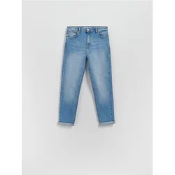 Reserved - Boyfriend slim farmerke
