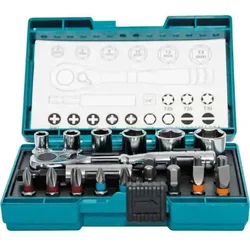Makita set bitova i nasadnih ključeva 1/4 21kom B-54081