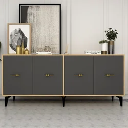 Hanah Home Konzolni sto Sinta, 180x82.6x35 cm, Antracit