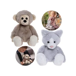 Charlie Bears Charlie Bears, Komplet dveh plišastih igrač iz serije Bear&Me: opica Cheeky in mačka Puddy – idealno za otroke