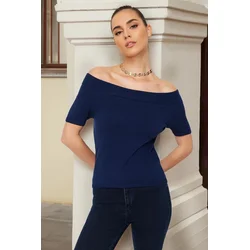 Trendyol Milla Ženska bluza TWOSS24KZ00010, Tamnoplavi