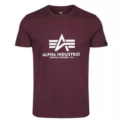 ALPHA INDUSTRIES BASIC MAJICA DMAROON