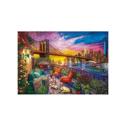 CLEMENTONI Puzzle 3000 HQC Manhattan balcony