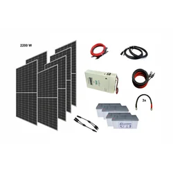 Solarna elektrarna vikend sistema 48V - 2280W