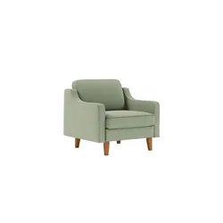 ATELIER DEL SOFA 1-Seat Sofa fotelja Robin 1 Sea Green Walnut