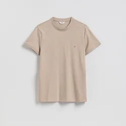 Reserved - Slim fit pamučna majica kratkih rukava