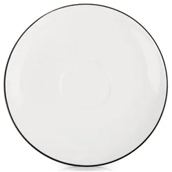 Orion Majhen bel porcelanast krožnik DECORA 13 cm